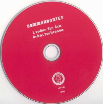 CD Commandantes: Lieder Für Die Arbeiterklasse 522673