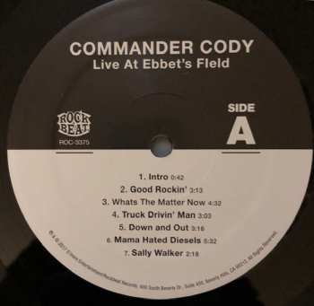 LP Commander Cody And His Lost Planet Airmen: Live From Ebbetts Field 313539