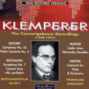 Concertgebouworkest: Klemperer: The Concertgebouw Recordings (1948-1951)