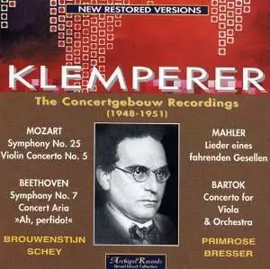 Klemperer: The Concertgebouw Recordings (1948-1951)