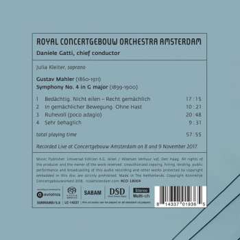 SACD Concertgebouworkest: Symphony No.4 347303