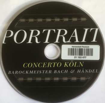 CD Concerto Köln: Portrait - Barockmeister Bach & Händel 316188