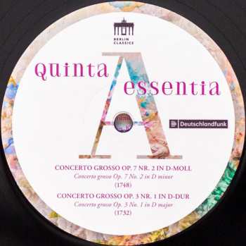 2LP Concerto Köln: Quinta Essentia 79998