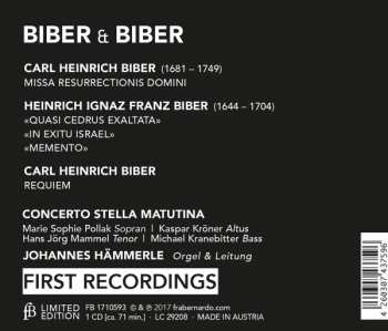 CD Concerto Stella Matutina: Biber & Biber LTD 181032