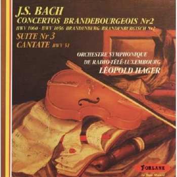 CD Johann Sebastian Bach: Concertos Brandebourgeois N°4, 5 & 6 437465