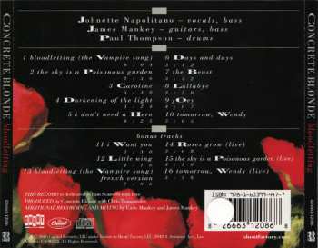 CD Concrete Blonde: Bloodletting 5221