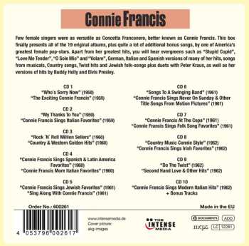 10CD Connie Francis: 19 Original Albums & Bonus Tracks 210