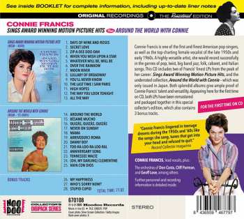CD Connie Francis: Connie Francis Sings Award Winning Motion Picture Hits / Around The World With Connie 375168