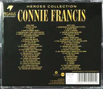 2CD Connie Francis: Heroes Collection 281123