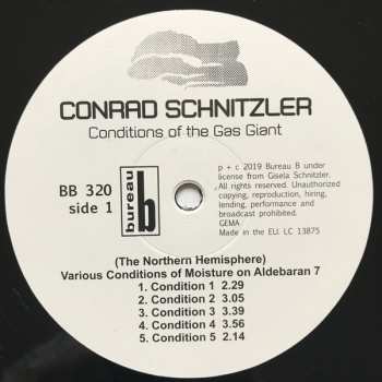LP Conrad Schnitzler: Conditions Of The Gas Giant 71958