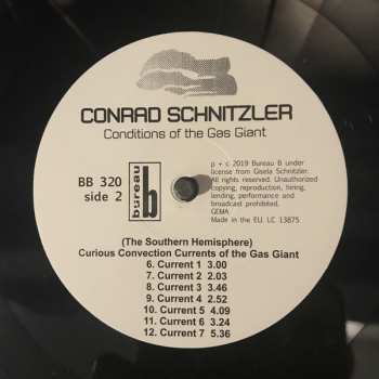 LP Conrad Schnitzler: Conditions Of The Gas Giant 71958