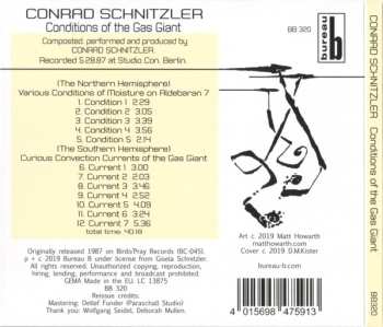 CD Conrad Schnitzler: Conditions Of The Gas Giant 518893
