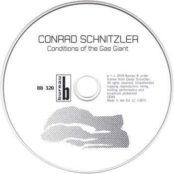 CD Conrad Schnitzler: Conditions Of The Gas Giant 518893