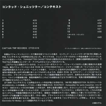 CD Conrad Schnitzler: Context LTD