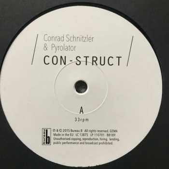 LP/CD Conrad Schnitzler: ‎Con-Struct 491602