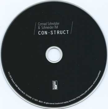 CD Conrad Schnitzler: Con-Struct 525362