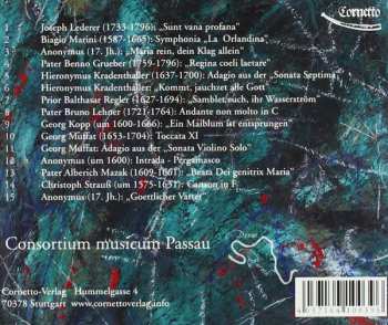 CD Consortium Musicum Passau: Donaubarock I - Geistliche Kammermusik Von Ulm Bis Wien 522414