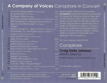 CD Conspirare: A Company Of Voices: Conspirare In Concert 313331