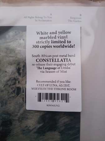 LP Constellatia: The Language Of Limbs LTD | CLR 19691