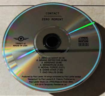 CD Contact: Zero Moment 395644