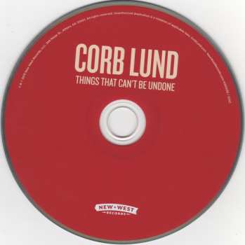 CD Corb Lund: Things That Can't Be Undone 392482