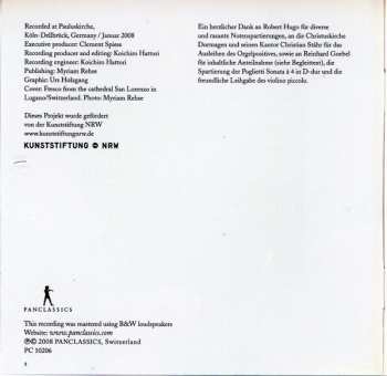 CD CordArte: Sonate, Battaglie & Lamento: Chambermusic From The Collection Of The Olmütz Bishop Karl von Liechtenstein-Castelcorn 541113