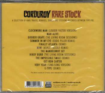 CD Corduroy: Rare Stock : Rarities From The Corduroy Vaults 448350