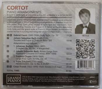 CD Alfred Cortot: Piano Arrangements 375715
