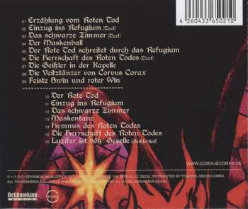 CD Corvus Corax: Die Maske Des Roten Todes. Eine Pandemiegeschichte Nach Edgar Allan Poe 181742