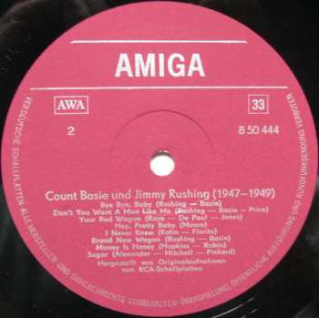 LP Count Basie: Count Basie & Jimmy Rushing 157823