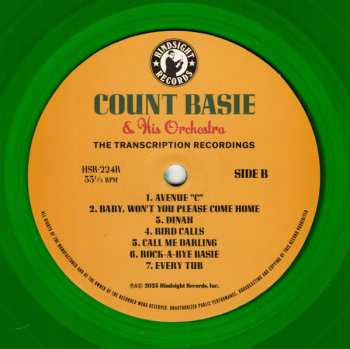 LP Count Basie Orchestra: The Transcription Recordings CLR 541084