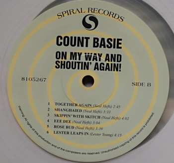 LP Count Basie Orchestra: On My Way & Shoutin' Again! LTD | CLR 79361