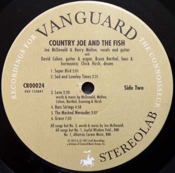 LP Country Joe And The Fish: Electric Music For The Mind And Body LTD 180313