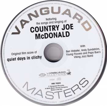 CD Country Joe McDonald: Country Joe Welcomes You To Quiet Days In Clichy 274625