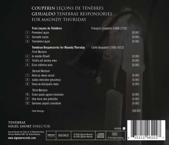 CD François Couperin: Couperin And Gesualdo 492386