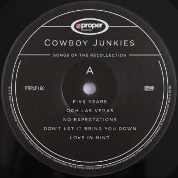 LP Cowboy Junkies: Songs Of The Recollection 362438
