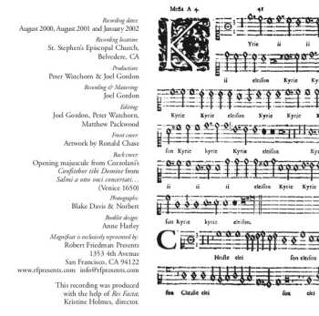 CD Chiara Margarita Cozzolani: Messa Paschale