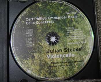 CD Carl Philipp Emanuel Bach: Cello Concertos 430035