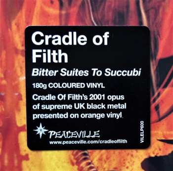 LP Cradle Of Filth: Bitter Suites To Succubi LTD | CLR 79400