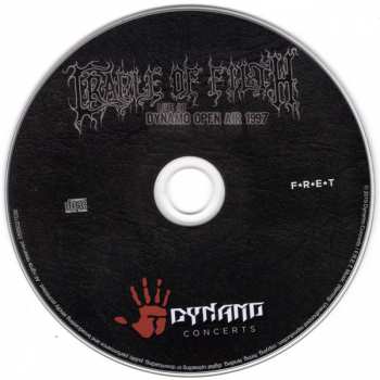 CD Cradle Of Filth: Live At Dynamo Open Air 1997 20747