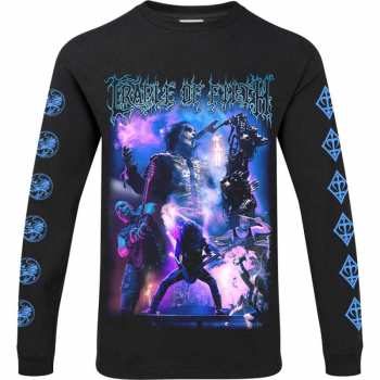 Merch Cradle Of Filth: Cradle Of Filth Unisex Long Sleeve T-shirt: Band Tour (back Print) (small) S
