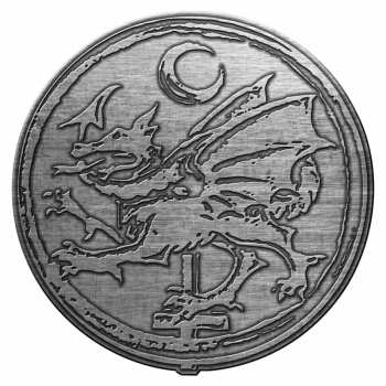 Merch Cradle Of Filth: Placka Order Of The Dragon Ocel