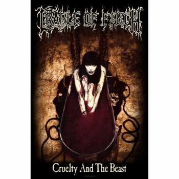 Merch Cradle Of Filth: Textilní Plakát Cruelty And The Beast