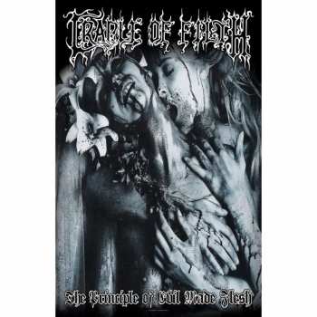 Merch Cradle Of Filth: Textilní Plakát Principle Of Evil Made Flesh