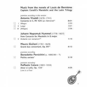 CD Craig Ogden: Music From The Novels Of Louis De Bernières 319520