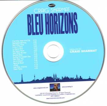 CD Craig Sharmat: Bleu Horizons 231413