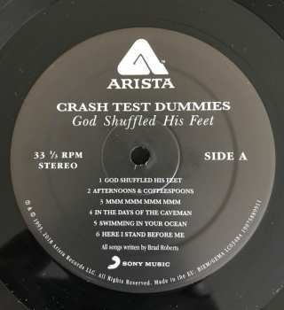 LP Crash Test Dummies: God Shuffled His Feet 130606