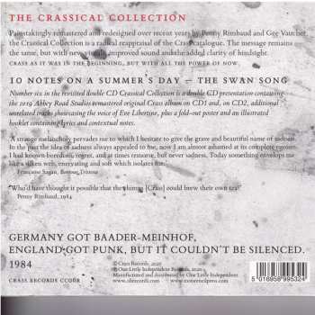 2CD Crass: Ten Notes On A Summer's Day - The Swansong (The Crassical Collection) 92399