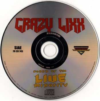 CD Crazy Lixx: Sound Of The Live Minority 33823