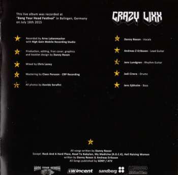 CD Crazy Lixx: Sound Of The Live Minority 33823